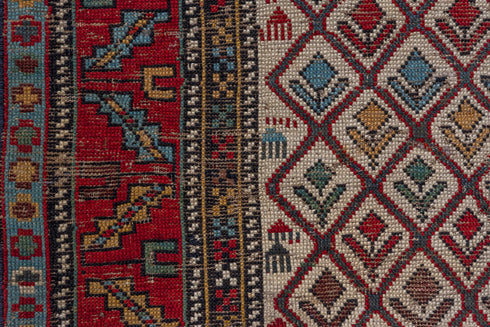 Vintage Shirvan Area Rug (3' x 4')